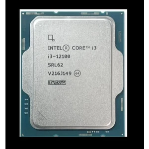 Intel (12.nesil) Alder Lake I3-12100 3.30GHZ ~ 4.30GHZ 12MB 1700P Işlemci Tray (Fansız)
