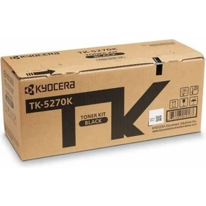 Kyocera TK-5270K Black Siyah Orjinal Fotokopi Toneri Ecosys M6230CIDN-M6630CIDN P6230CDN 8.000 Sayfa
