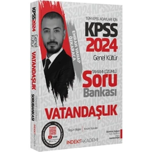 İndeks Akademi Yayıncılık 2024 KPSS  Vatandaşlık Soru Bankası