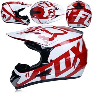 Mdsj 21 V1 Fox Offroad Yarış Tam Kask Motosiklet Çarpışma Kaskı (Yurt Dışından)
