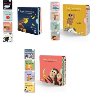 Bebek Üniversitesi Hikayeli İlk Kavramlarım - 12 Kitap Set - Çağrı Odabaşı
