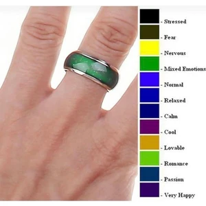 Ruh Haline Göre Renk Değiştiren Unisex His Yüzüğü