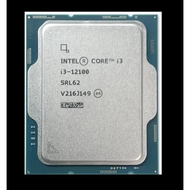 Intel (12.nesil) Alder Lake I3-12100 3.30GHZ ~ 4.30GHZ 12MB Fiyatı