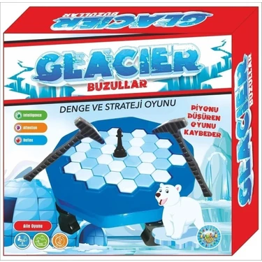 Ay Magnet Buz Tuzağı Oyunu Buz Kırma Oyunu Glacier-Piyon Düşürme Oyunu Buz Kalesi (1