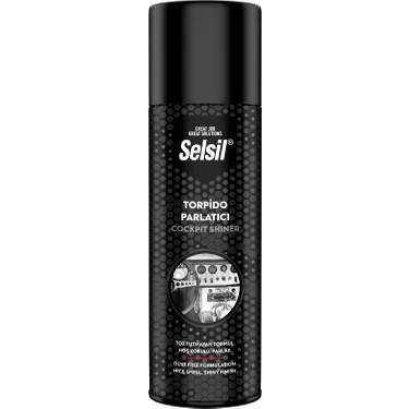 Selsil Torpido Parlatıcı Bakım Spreyi Uzun Süre Parlaklık Sağlayan 200 ml Universal Araçlar