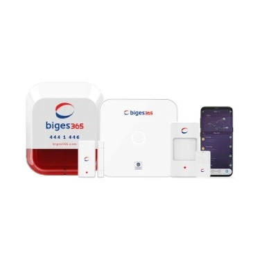 Biges BGS365-BK-N-W Iot Smart Network Alarm KIT+BGS365