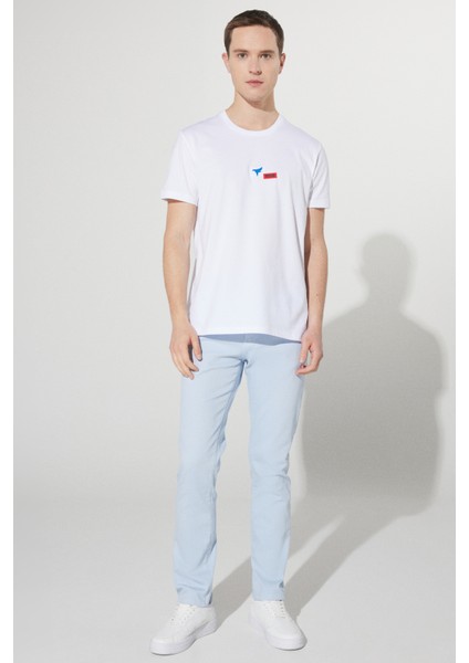 ALTINYILDIZ CLASSICS Altınyıldız Classics 4a1400000101 Normal Bel Slim Fit Düz Mavi Erkek Pantolon