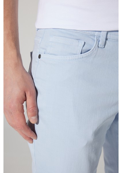 ALTINYILDIZ CLASSICS Altınyıldız Classics 4a1400000101 Normal Bel Slim Fit Düz Mavi Erkek Pantolon