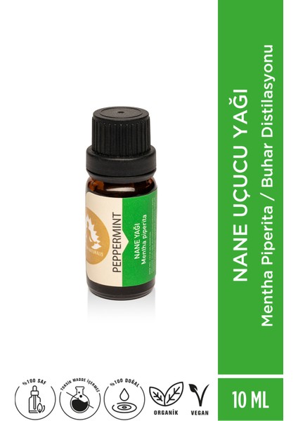 Aromaterapi Nane Uçucu Yağı - Mentha Piperita - 10 ml Aroma Terapi