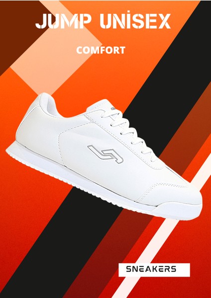 1770-28165 Anatomik Tabanlı Unisex Sneakers Ayakkabı - NKT01770-BEYAZ-36 indirimleri