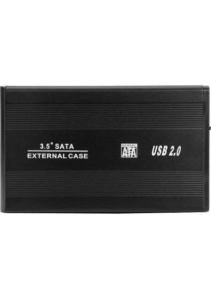 3.5 Inç USB 2.0 Harddisk HDD Kutusu Alüminyum SSD Sata Harici Hard Disk Kutu