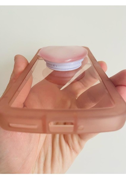 Xiaomi 12 Pro Kamera Korumalı Popsocketli Pembe Kılıf fırsatları