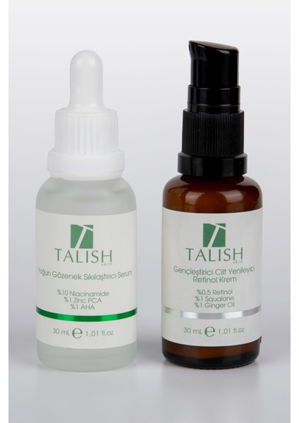 Cilt Serum + Cilt Bakım Krem