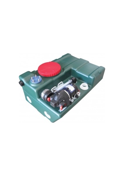 Tatlı Su Sistemi. Su Tankı ve 12V, 12.5 Litre/dakika 60 Litre