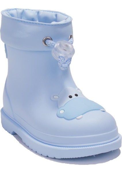 W10214 Bimbi Hipo Mavi Ortopedik Erkek Çocuk Yağmur Çizme