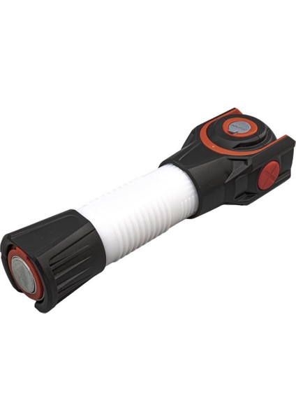 X-28 Mıknatıslı Çok Fonksiyonlu USB Şarjlı El Feneri