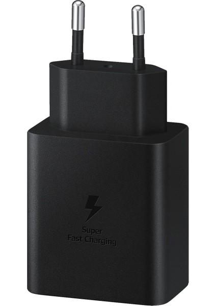 Samsung Galaxy Z Fold 5 45W Type-C Süper Hızlı Şarj Cihazı Siyah