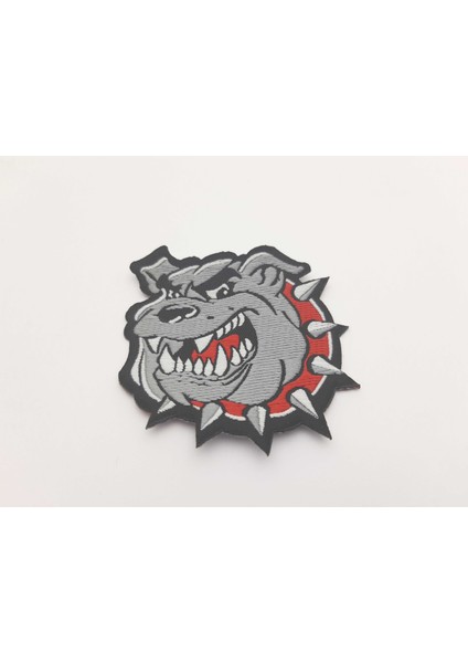 " Bulldog " Logolu 6 cm x 6 cm Boyutlarında Arma Yama Patch (1 Adet)