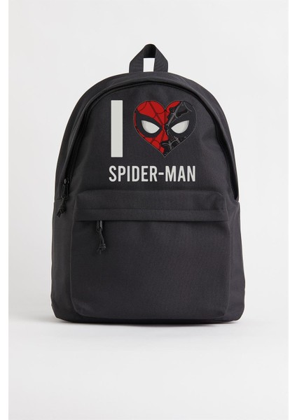 I Love Spider-Man Baskılı Sırt Çantası fiyatları