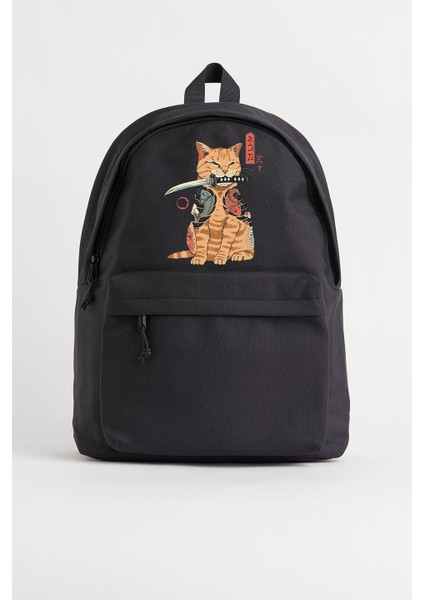 Killer Cat Baskılı Sırt Çantası fiyatları