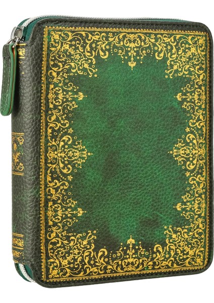 123 2166 Victoria's Journals Zipper Folder Organizer Defter A6 Çizgili fiyatları