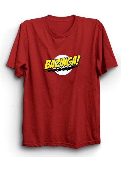 The Big Bang Theory, Sheldon, Bazinga Logo Tişört