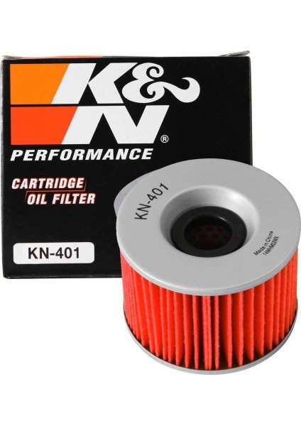 KN-401 1990-2001 Kawasaki Zzr 1100 Uyumlu Yağ Filtresi