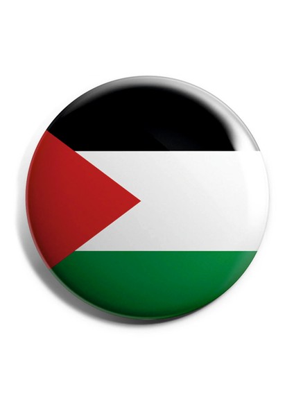 Filistin Bayrağı Deneme Iğneli Çanta ve Yaka Rozeti