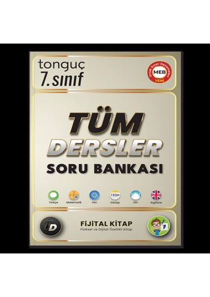 Tonguç Akademi 7. Sınıf Tüm Dersler Soru Bankası