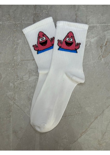 Sky Socks 6'lı Pikachu Garfield Neşeli Çizgi Karakter Seti Kokulu Tenis Kolej Çorap