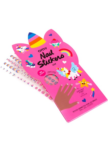 Nail Stickers - Unicorn (200 adet)