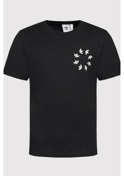 Adicolor Spinner Erkek Siyah Pamuklu Tshirt indirimleri