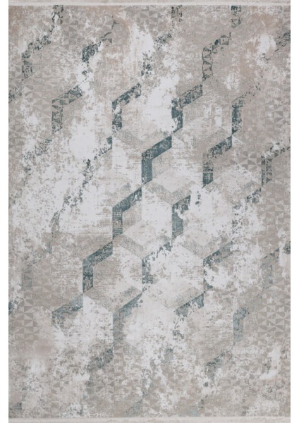 Anatolian Carpet Store Paradise 2730B Cream-Blue Makine Halısı