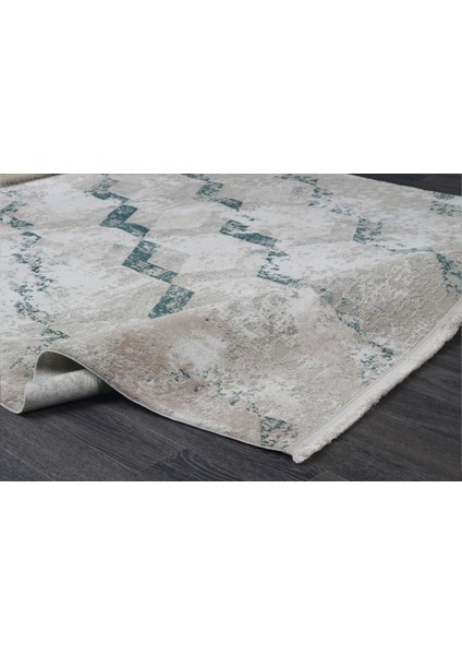 Anatolian Carpet Store Paradise 2730B Cream-Blue Makine Halısı