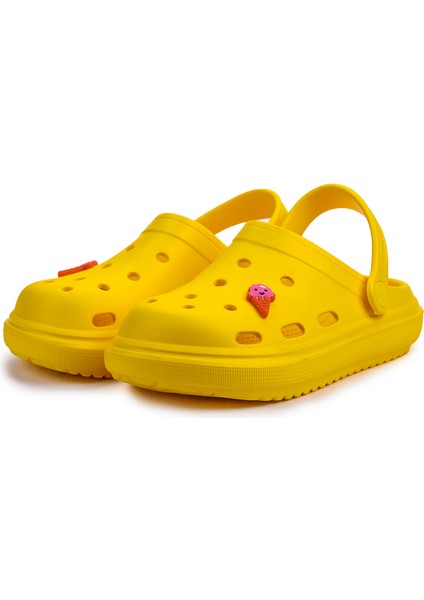 Eva Plaj Havuz Okul Kreş Kız Çocuk Terlik Twg 755 Sarı modelleri