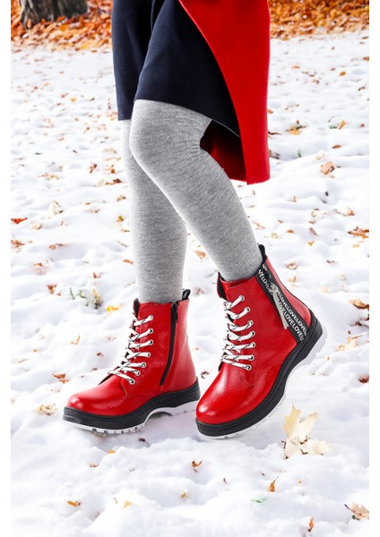 Termo Taban Kız Çocuk Bot 622 Çatlak Kırmızı fiyatları