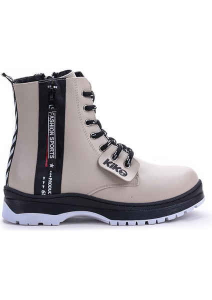 Fermuarlı Termo Taban Kız Çocuk Bot 623 Cilt Bej fırsatları