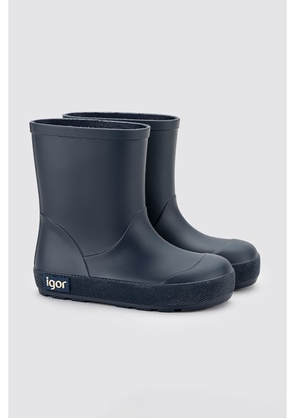 Yogi Erkek Çocuk Su Geçirmez Yağmur Kar Çizmesi W10291 Lacivert