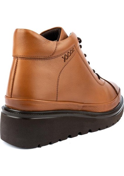 Deri Modern Rahat Tam Tarz Deri Bot Taba 3520 indirimleri