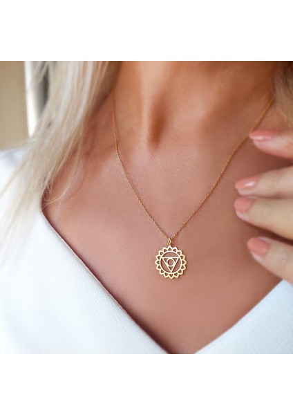 925 Ayar Gümüş Boğaz Çakrası Kolye fiyatları