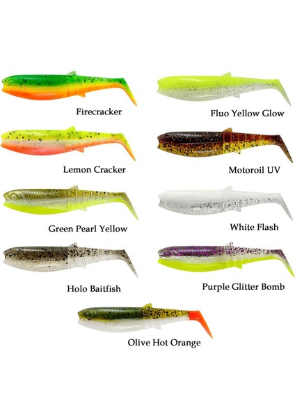 Cannibal Shad 10CM 9gr Green Pearl Yellow fırsatları