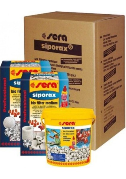 Siporax Filtre Malzemesi 1 lt 290 gr Açık