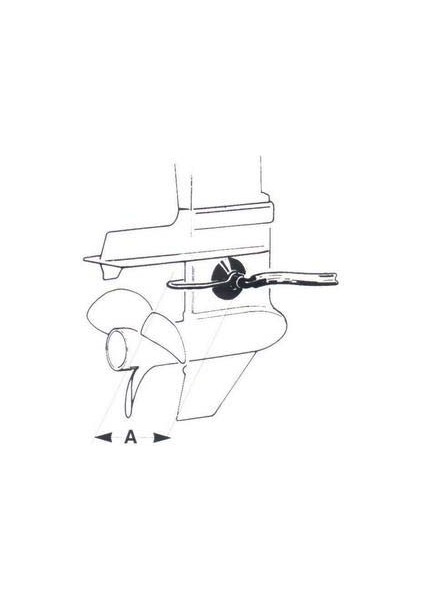 Dıştan Takma Motor Için Yıkama Aparatı. Universal Küçük A=21 cm