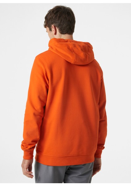 Kapüşon Yaka Turuncu Erkek Sweatshırt HHA.33977_HH Logo Hoodıe fiyatları