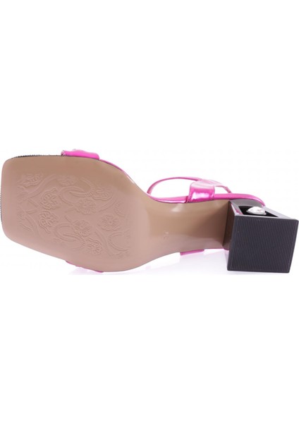 617-23Y Kadin Silver Taş Bantli Topuklu Sandalet indirimleri