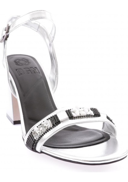 809-23Y Kadin Bantli Taşli Topuklu Sandalet fiyatları