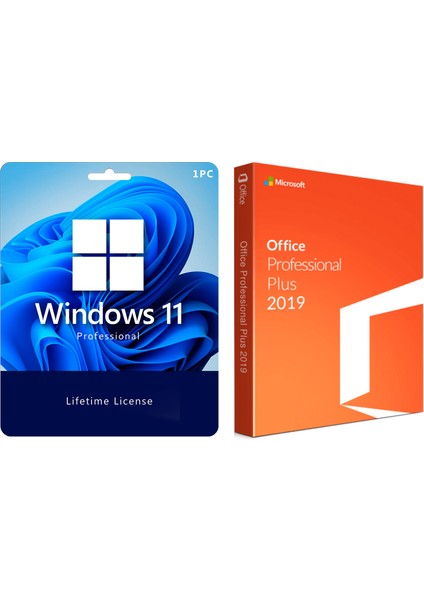 Windows 11 Pro Lisans Ve Office 2019 Pro Plus Lisans Anahtar