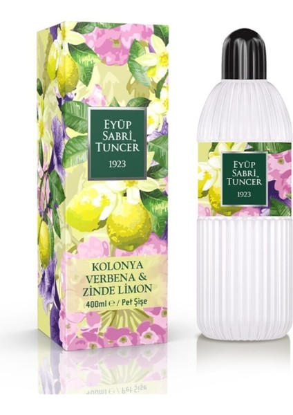 Verbena & Zinde Limon Kolonyası 400 ml - Pet Şişe