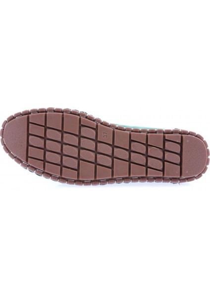 600-23Y Kadin Dikiş Detayli Metal Tokali Loafer Ayakkabi indirimleri