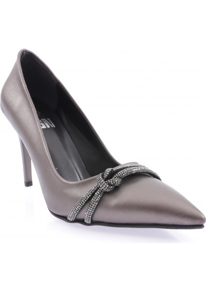 KN-02-23Y Kadin Silver Taşli Bantli Abiye Ayakkabi fiyatları